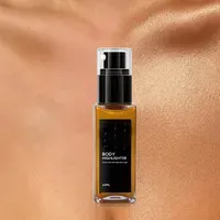 MLM Private Label Highlighter Liquid Glitter Body Shimmer Oil Body And Face Spray Makeup Mist — view 1