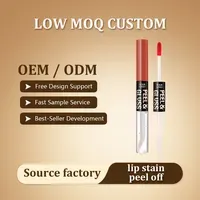 MLM Private Label Peel-off Lip Gloss Moisturizing Long-lasting Color For Daily & Party Makeup — view 4