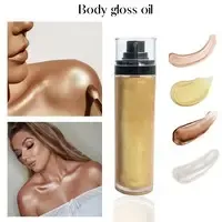 MLM Private Logo Body Shimmer Oil Perfume Oil Flavor & Fragrance Spray Face Makeup — view 3