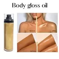 MLM Private Logo Body Shimmer Oil Perfume Oil Flavor & Fragrance Spray Face Makeup — view 6
