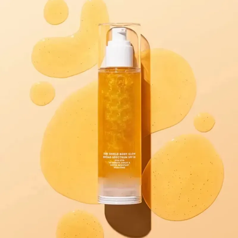 Gold Body Shimmer Oil — OEM product photo