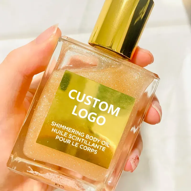 Perfume Body Shimmer Oil — OEM product photo