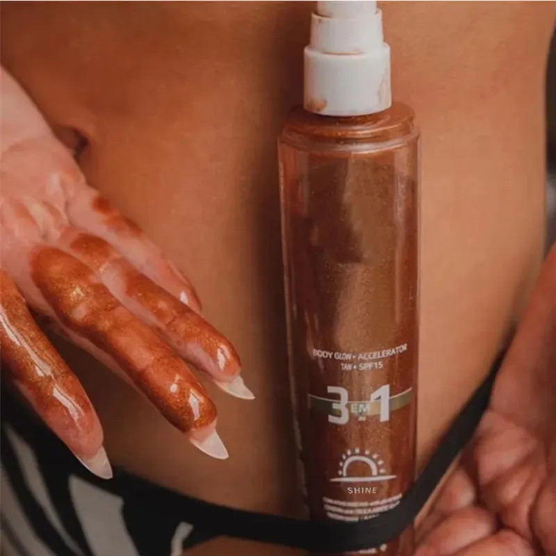 100ml Glow Body Shimmer Oil — OEM product photo