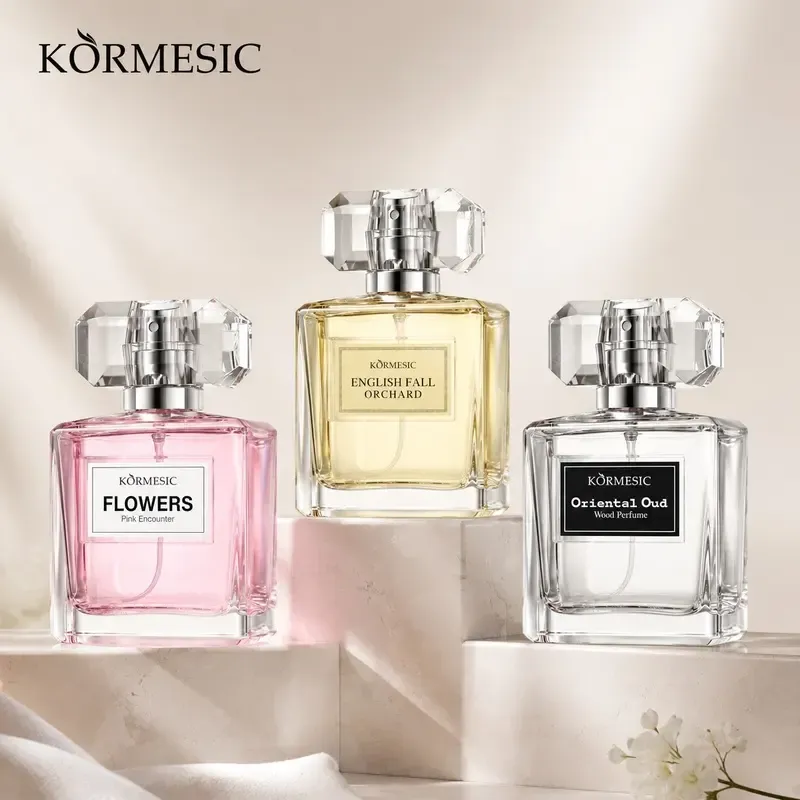 Kormesic Private Label 50ml Pink Encounter Floral Eau De Parfum Long-lasting Scent Perfume Fragrance — OEM product photo
