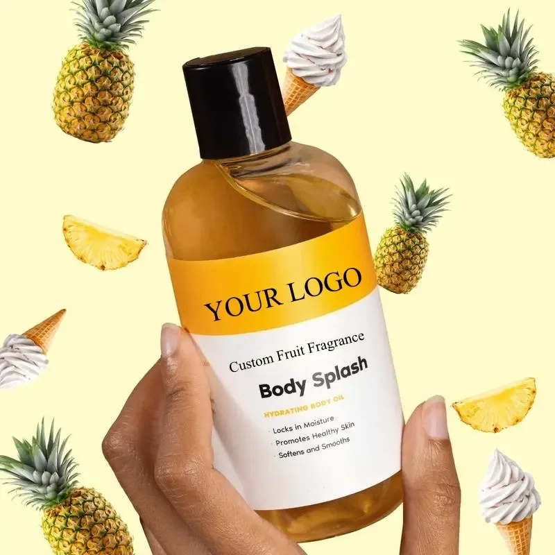 Private Body Shimmer Oil — OEM product photo