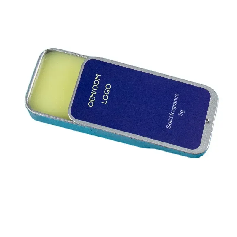Private Label Flower Fruit Metal Luxury Men Car Cologne Fragrances Cream Balm Solid Perfume — OEM product photo