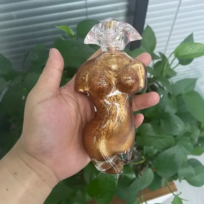 Custom Shimmer Women Body Oil Glow Highlighter Dry Oil For Skin With SPF Skincare — OEM product photo