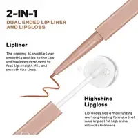 2 In 1 Shimmer Lip Gloss — view 2