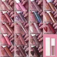 MLM Private Logo Lipgloss Shimmer Private Label Lipstick Vegan Glossy Lip Gloss Lipstick — view 5