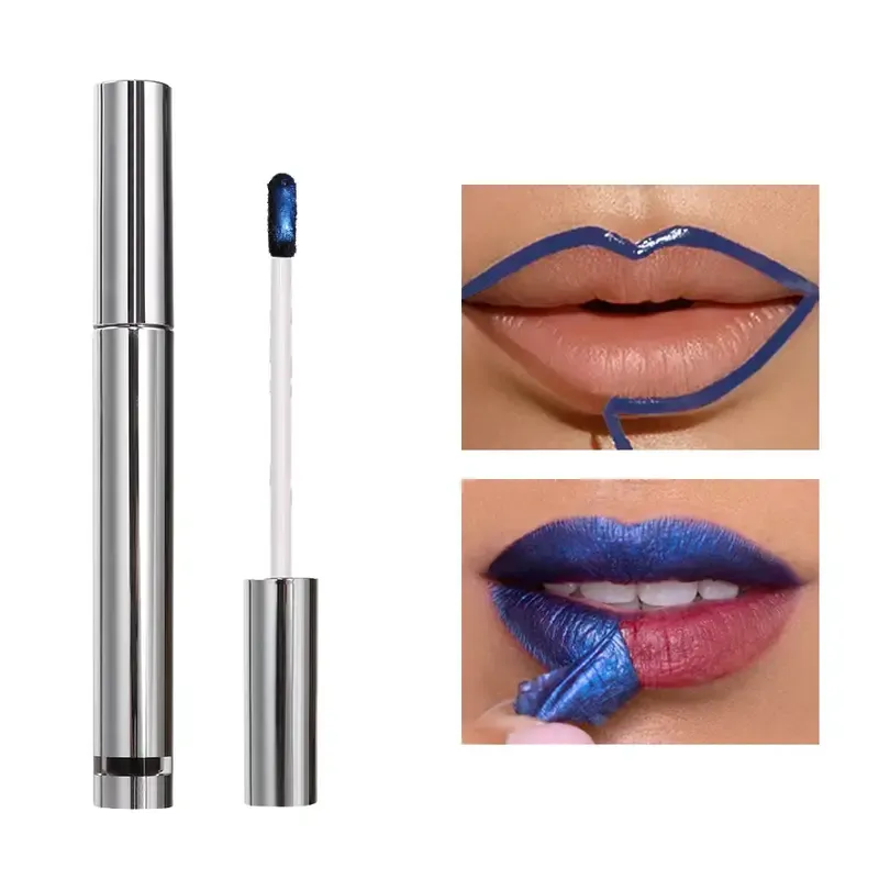MLM Custom Private Label Glitter Peel-off Lip Gloss Moisturizing Long Wear For Trendy Makeup — OEM product photo