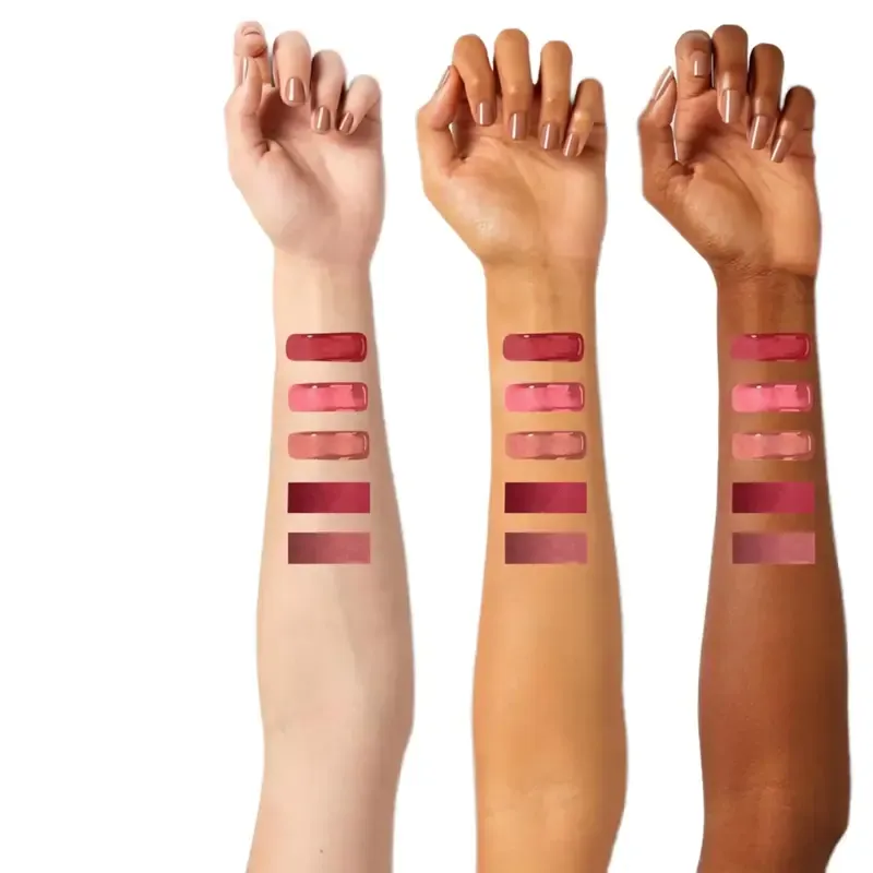 Matte Brown Shimmer Lip Gloss — OEM product photo