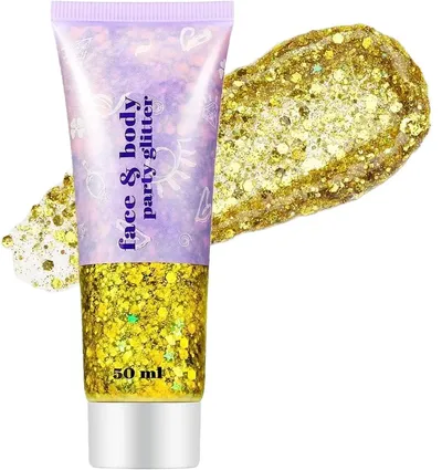 Cream Colorful Glitter Gel — OEM product photo