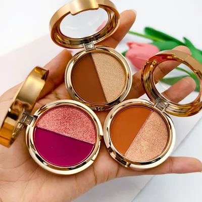 Double Color Glitter Eyeshadow — OEM product photo