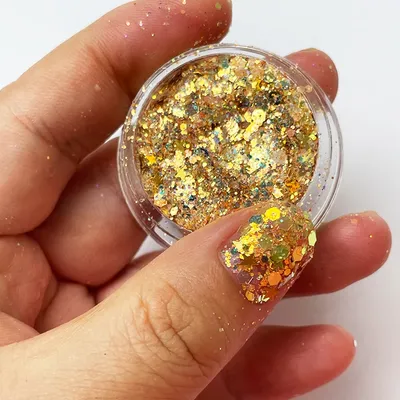 Body Glitter Nail Polish — OEM product photo