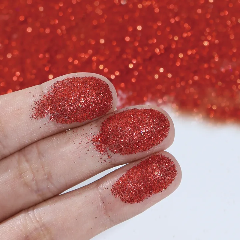 Chunky Glitter Powder Mix Plant Cellulose Biodegradable Glitter Makeup — OEM product photo