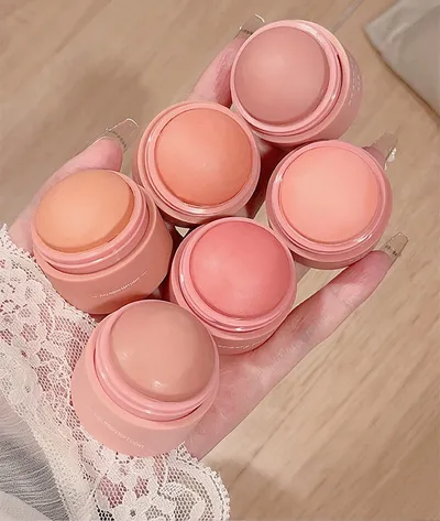 Vegan Cruelty Free Blusher Blush Stick Logo Creamy Makeup Highlighter Blush Private Label — OEM product photo