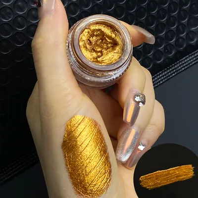 High-pigment Vegan Makeup Custom Formula Single Eyeshadow Shimmer Multicolor Eye Shadow Cream — OEM product photo