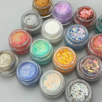 Cosmetic-grade Glitter Eyeshadow — OEM product photo