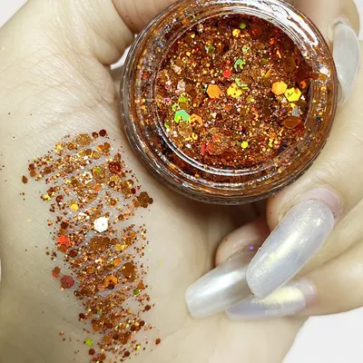 Customized Glitter Eyeshadow — OEM product photo