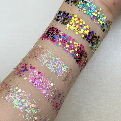 Biodegradable Glitter Decorate Chameleon Glitter Solvent Resistant For Tumbler Crafts — OEM product photo