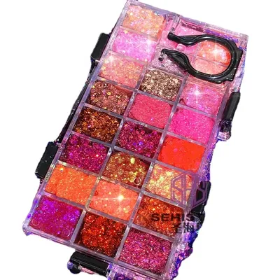 V6 Glitter Eyeshadow — OEM product photo