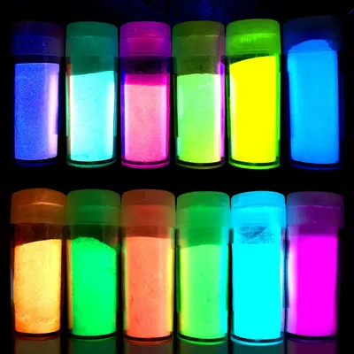 High Brightness Glow In The Dark Luminous Paint Pigment,Glow Paint Pigment Powder — OEM product photo