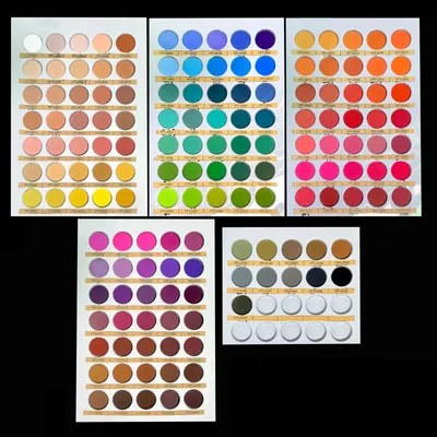 Talc Free Eyeshadow Custom Makeup Eye Shadow Palette Private Label Matte Shimmer Vegan Eyeshadow — OEM product photo