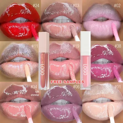Private Label Vegan Glossy Lipgloss Waterproof Longlasting Glitter Lipgloss — OEM product photo