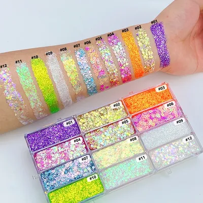 Biodegradable Glitter Eyeshadow — OEM product photo